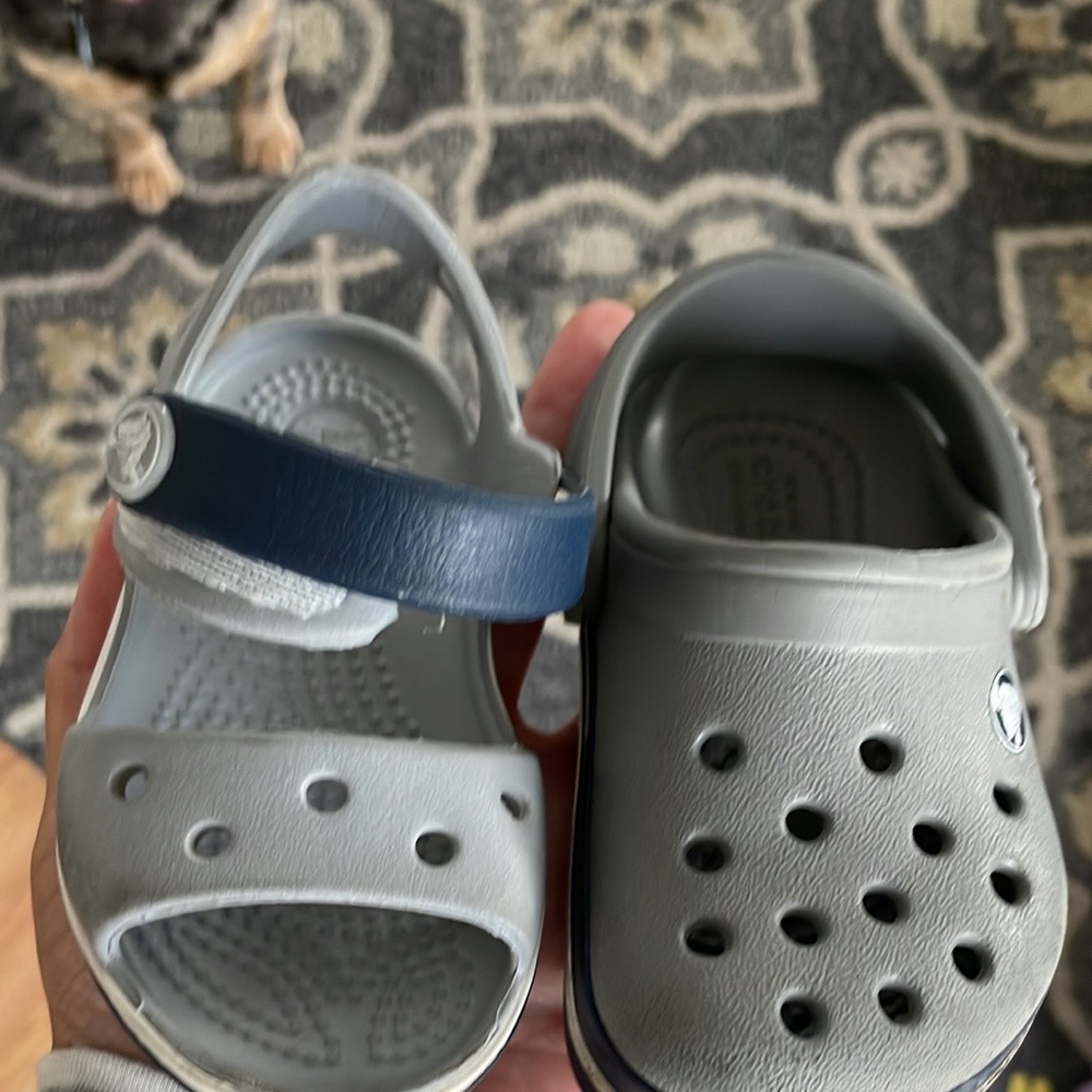 Toddler Crocs 2 pairs